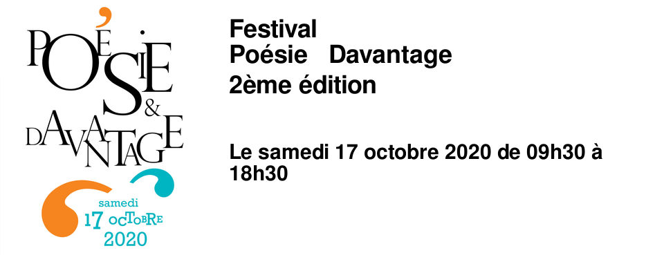 Festival Po�sie & Davantage 2�me �dition